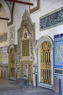 Fountain at the Pavilion of the Holy Mantle, Topkapi Palace, Istanbul, Turkey