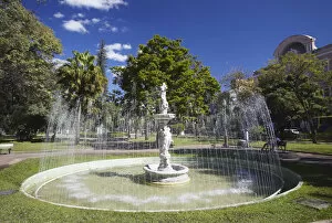 Images Dated 12th October 2012: Fountain in Praca da Liberdade (Liberty Square), Belo Horizonte, Minas Gerais, Brazil