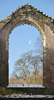 Images Dated 10th August 2011: Fountains Abbey, Yorkshire UK