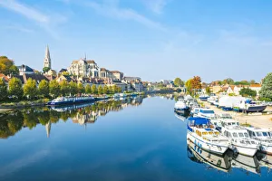 France, Bourgogne-Franche-Comte, Burgundy, Yonne, Auxerre