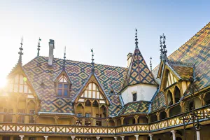 France, Bourgogne-Franche-Comte, Burgundy, Cote-d Or, Beaune. Hospices de Beaune