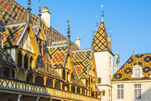 France, Bourgogne-Franche-Comte, Burgundy, Cote-d Or, Beaune. Hospices de Beaune