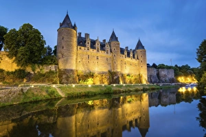 France, Brittany (Bretagne), Morbihan department, Josselin