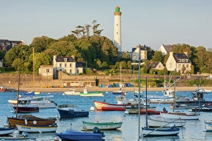 France, Brittany, Finistere, Benodet town