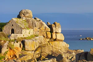 Bretagne Gallery: France, Brittany, Finistere, Cleder, old custom house