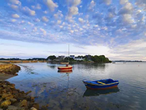 France, Brittany, Morbihan, Belz, Etel river, St. Cado