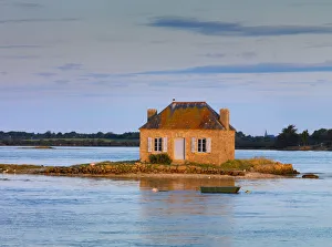 France, Brittany, Morbihan, Belz, Etel river, St