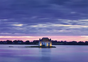 France, Brittany, Morbihan, Belz, Etel river, St