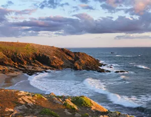 France, Brittany, Morbihan, Cote Sauvage, Quiberon Peninsula, Port Guibello
