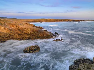 France, Brittany, Morbihan, Cote Sauvage, Quiberon Peninsula, Pointe du Percho, Port