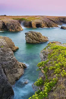 Morbihan Prints: France, Brittany, Morbihan, Quiberon Peninsula, Port Bara