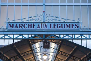 France, Centre Region, Eure et Loir Department, Chartres, covered market