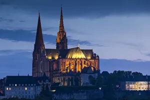 France, Centre Region, Eure et Loir Department, Chartres, Chartres Cathedral