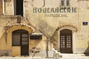 Images Dated 21st November 2012: France, Corsica, Haute-Corse Department, Central Mountains Region, Corte, Old Boulangerie