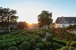 Hedge Prints: France, Dordogne, Perigord Noir