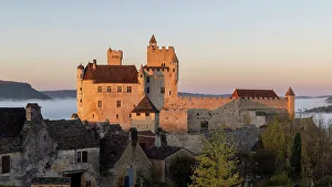 France, Dordogne, Perigord Noir, Dordogne valley, Beynac et Cazenac, labelled Les Plus Beaux Villages de France (The Most Beautiful Villages of France)