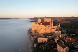France, Dordogne, Perigord Noir, Dordogne valley, Beynac et Cazenac, labelled Les Plus Beaux Villages de France (The Most Beautiful Villages of France)
