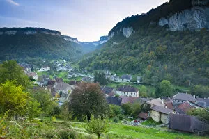 France, Jura Department, Franche-Comte Region, Les Reculees valley area
