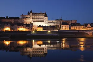 France, Loire Valley, Amboise, Amboise Castle
