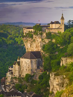 France, Lot, Midi Pyrenees, Rocamadour, Natural regional parc Causses du Quercy, UNESCO