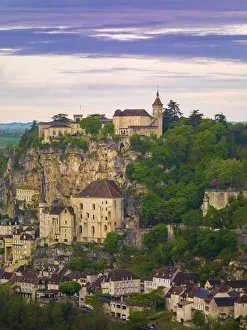France, Lot, Midi Pyrenees, Rocamadour, Natural regional parc Causses du Quercy, UNESCO