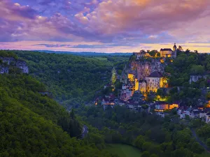 France, Lot, Midi Pyrenees, Rocamadour, Natural regional parc Causses du Quercy, UNESCO