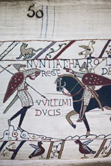 France, Normandy Region, Calvados Department, Bayeux, Tapisserie de Bayeux, Bayeux