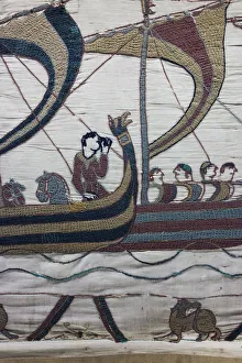 France, Normandy Region, Calvados Department, Bayeux, Tapisserie de Bayeux, Bayeux