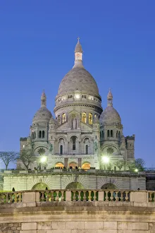 France, Paris. Basilica of Sacre Coeur, Montmartre
