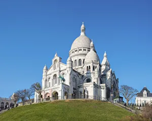 France, Paris. Basilica of Sacre Coeur, Montmartre