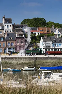 France, Picardy Region, Somme Department, St-Valery sur Somme, Somme Bay Resort town