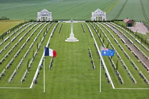 Images Dated 3rd December 2012: France, Picardy Region, Somme Department, Somme Battlefields, Villers-Bretonneux