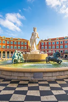 Images Dated 2nd January 2019: France, Provence-Alpes-Cote d Azur, French Riviera, Alpes-Maritimes, Nice