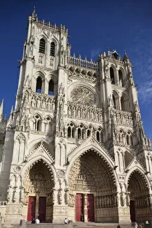 Images Dated 18th October 2010: France, Somme, Amiens, Amiens Cathedral
