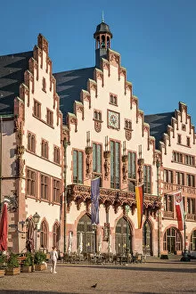 Images Dated 3rd November 2022: Frankfurter Romer Town Hall, Frankfurt, Hesse, Germany
