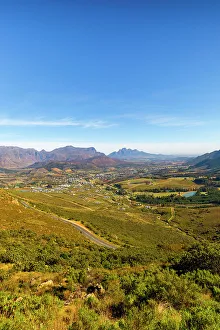 Franschhoek Prints: Franschhoek Wine Valley, Franschhoek, Western Cape, South Africa