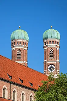 Frauenkirche Prints: Frauenkirche church, Munich, Bavaria, Germany