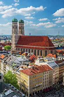 Frauenkirche Prints: Frauenkirche church, Munich, Bavaria, Germany