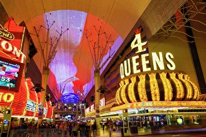 Las Vegas Prints: The Fremont Street Experience, Las Vegas, Nevada, USA