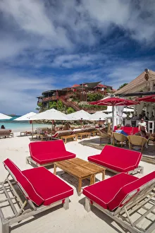 St Barth Prints: French West Indies, St-Barthelemy, St-Jean, St-Jean Beach