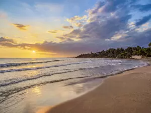 Images Dated 29th June 2020: Frenchmans Beach at sunset, Treasure Beach, Saint Elizabeth Parish, Jamaica