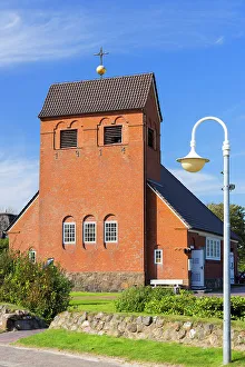 Wenningstedt Prints: Frisian Church (Friesenkapelle), Wenningstedt, Sylt, Schleswig Holstein, Germany