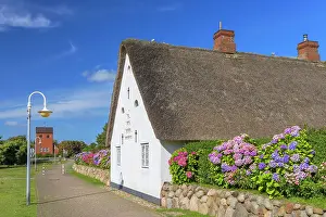 Thatch Prints: Frisian Church (Friesenkapelle) and traditional thatched house