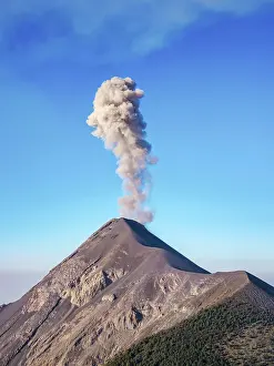 Volcanoes Prints: Fuego Volcano, borders of Chimaltenango, Escuintla and Sacatepequez departments, Guatemala