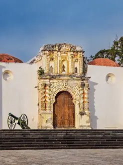 Puebla State Prints: Fuerte de Loreto at sunset, Historic Zone of the Forts