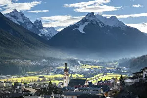 Images Dated 22nd March 2019: Fulpmes in Tyrol in Stubai valley. Europe, Austria, Stubaital, Stubai valley, Fulpmes