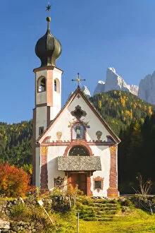 Autumn Season Collection: Funes valley, Trentino Alto Adige, Bolzano province, Italy