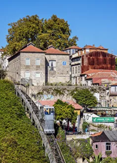 Funicular Prints: Funicular dos Guindais, Porto, Portugal