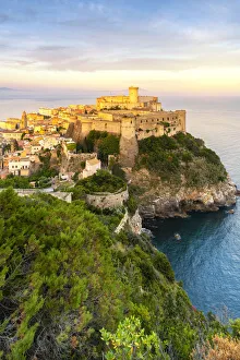 Prison Prints: Gaeta medieval city. Europe, Italy, Lazio, Latina province, Gaeta