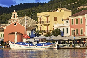 Gaios Harbour, Paxos, The Ionian Islands, Greek Islands, Greece, Europe